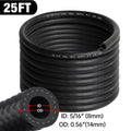 Fuel Hose Line for Universal Applications (25FT, Rubber, 300PSI)