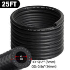 Fuel Hose Line for Universal Applications (25FT, Rubber, 300PSI)