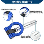 Tow Hook Ring for Mitsubishi Lancer Evolution (1 pcs, 23.5cm, Blue)