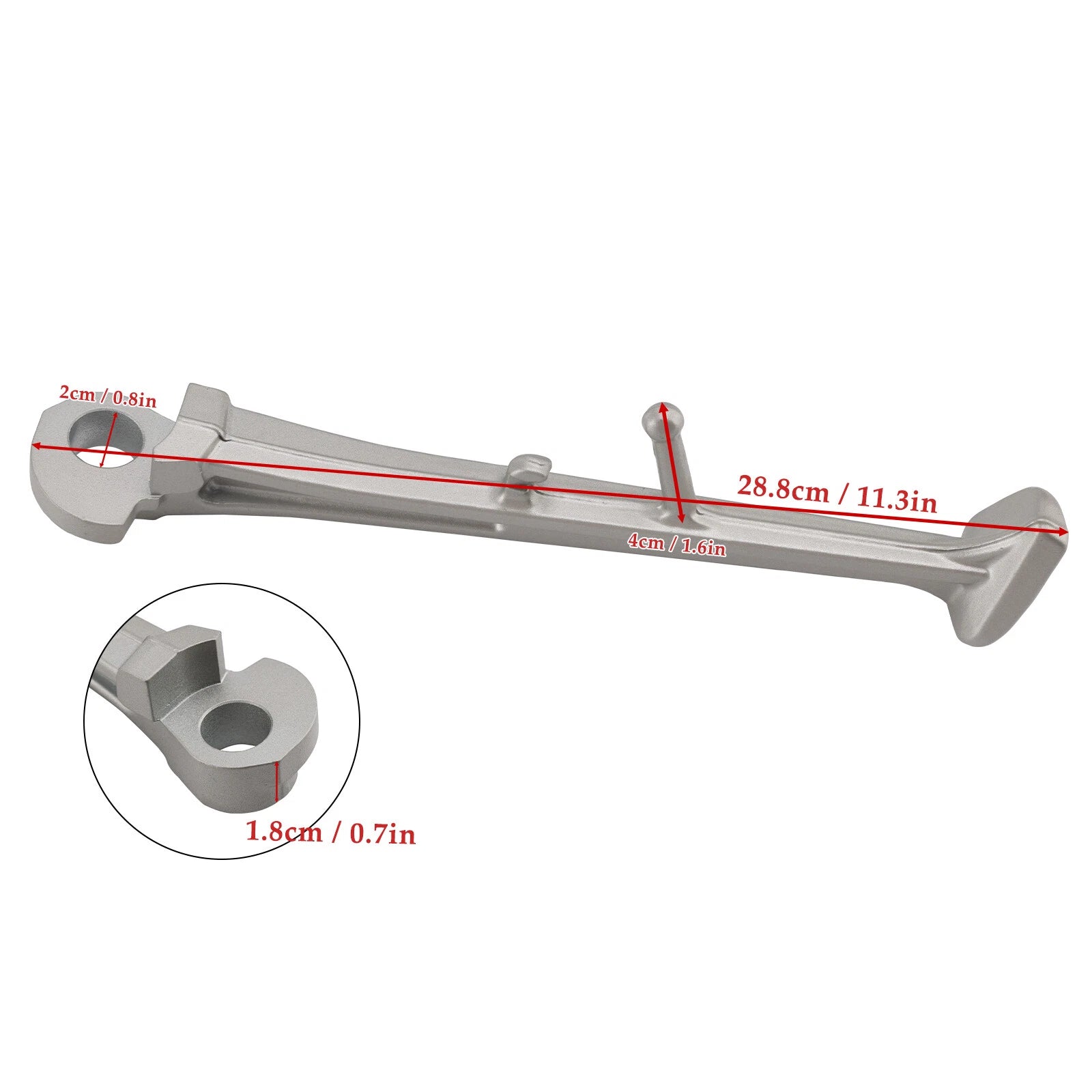 Adjustable Foot Side Stand Kickstand for Yamaha YZF R1 (2015–2025) 2CR-27311-00