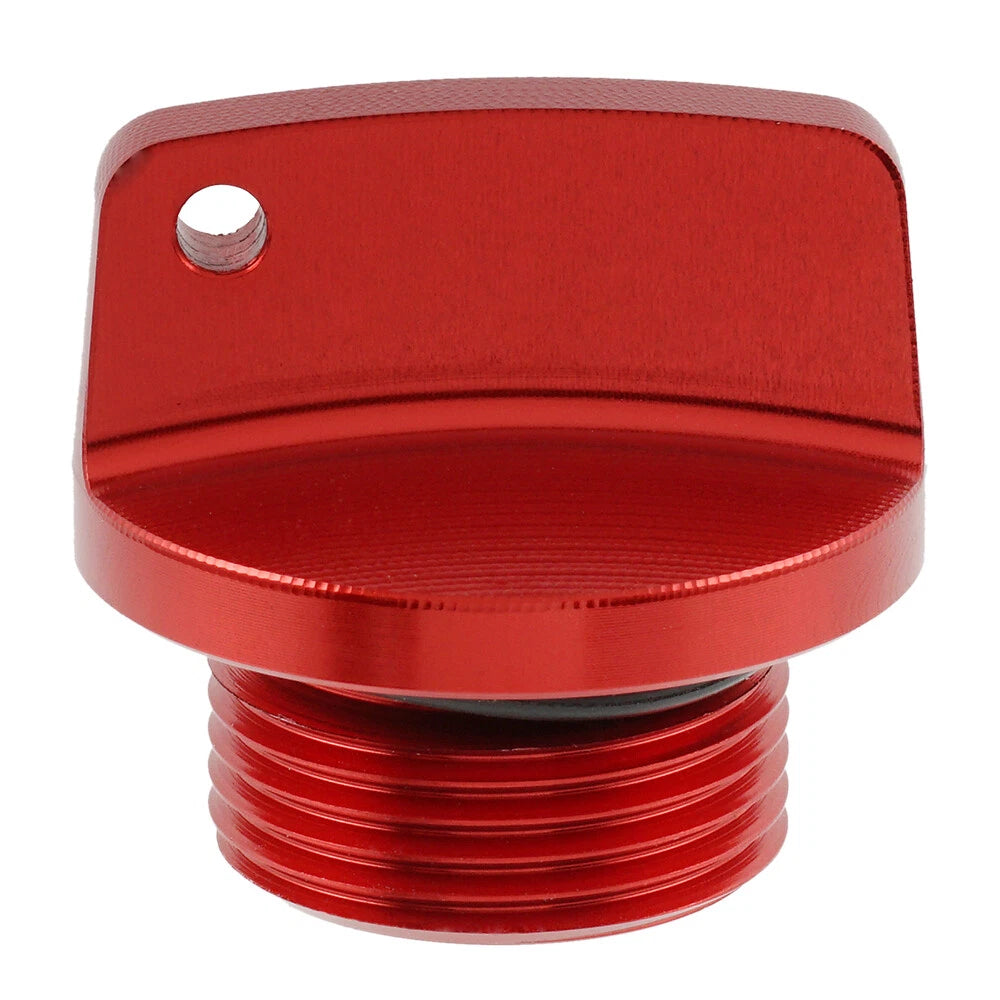 Billet Aluminum Oil Filter Cap Anodized Red for Ducati Monster 1000 (2002–2007)