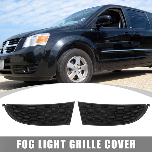 1 Pair Fog Light Grille Cover for Dodge Journey (2009–2019) 68079853AB 68079852AB