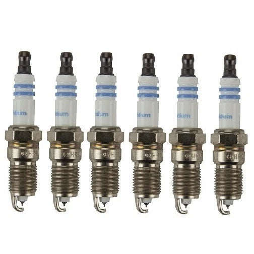 Set of 6 Spark Plugs for Buick Regal Chevrolet Corsica (Bosch Iridium 9612)