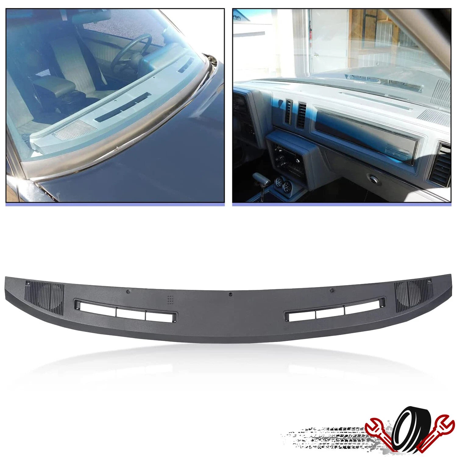 Front Upper Dash Panel Bezel for Buick Regal & Grand National (1978–1987)