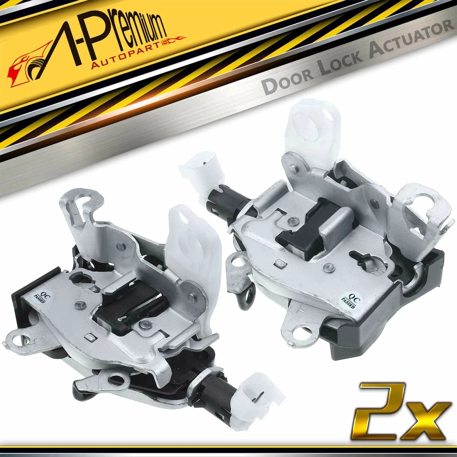 2X Front Door Lock Actuator for Ford Ranger (2004–2011)