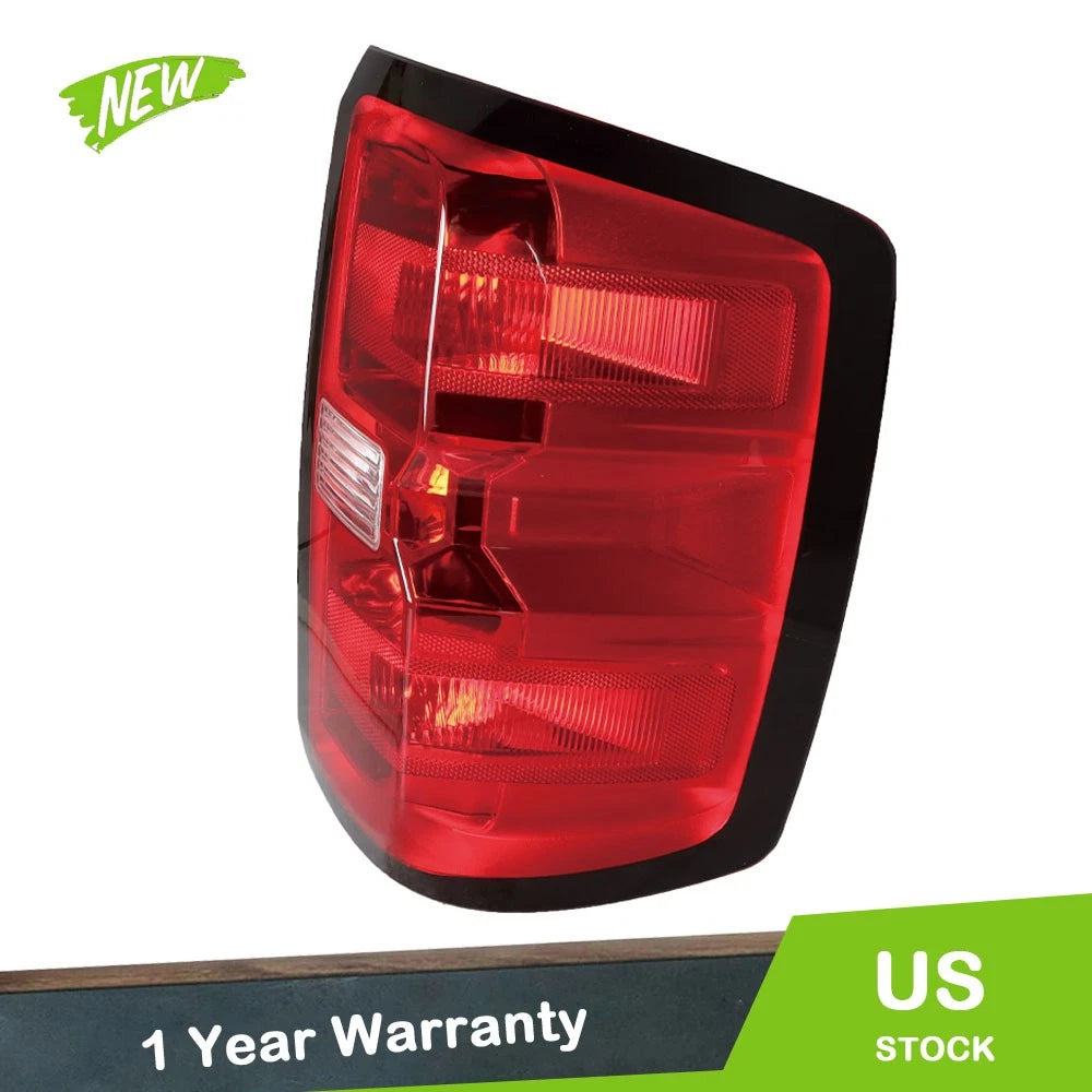 Tail Light Assembly Set for Chevy Silverado 1500 2500 (2014–2015) RH Halogen