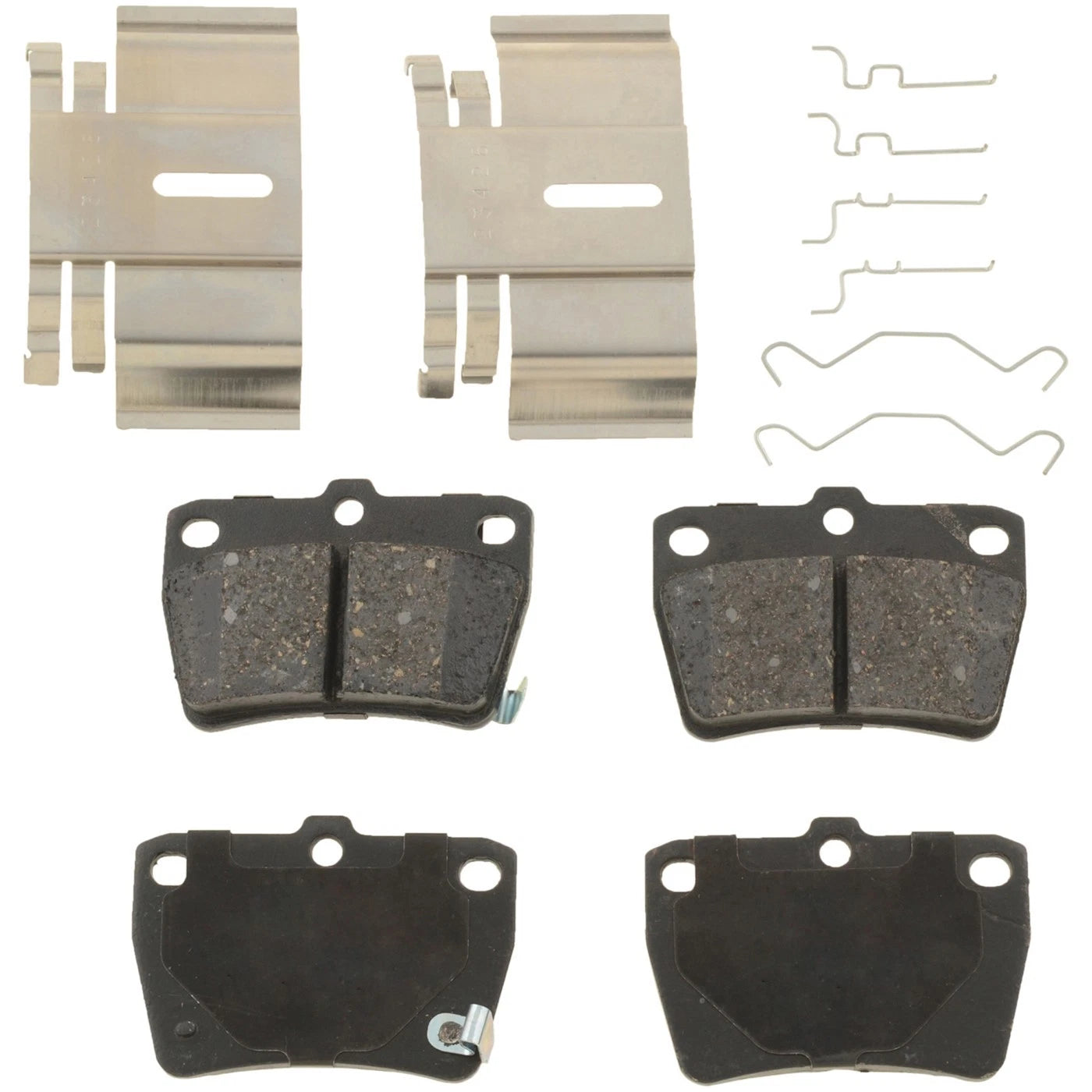 Rear Brake Disc Rotors and Pads Kit for Toyota RAV4 (2004–2005)