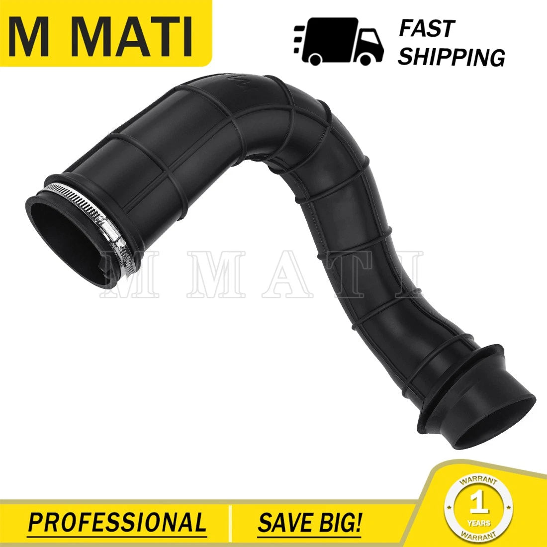 Airbox In Hose Boot 5414691 w/ Clamp for Polaris RZR XP Turbo XP 1000 (2014–2023)