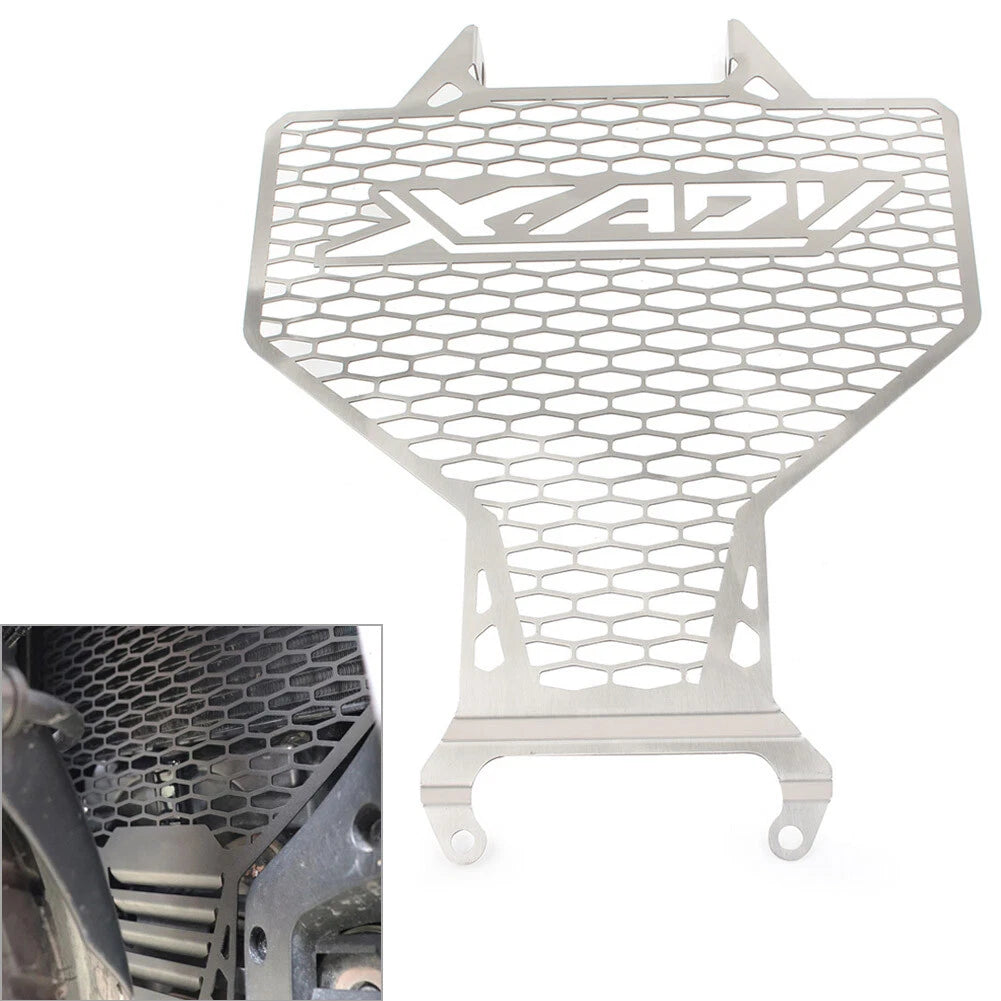Motorcycle Radiator Guard Gille Aluminum Silver for Honda X-ADV 750 (2021–2022)