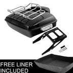 Chopped Trunk Backrest Mount Rack for Harley Sport Glide (2018–2023)