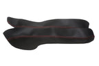 Front Door Armrest for Honda Civic Sedan (2016–2019) Vinyl Carbon Fiber Red Stitch