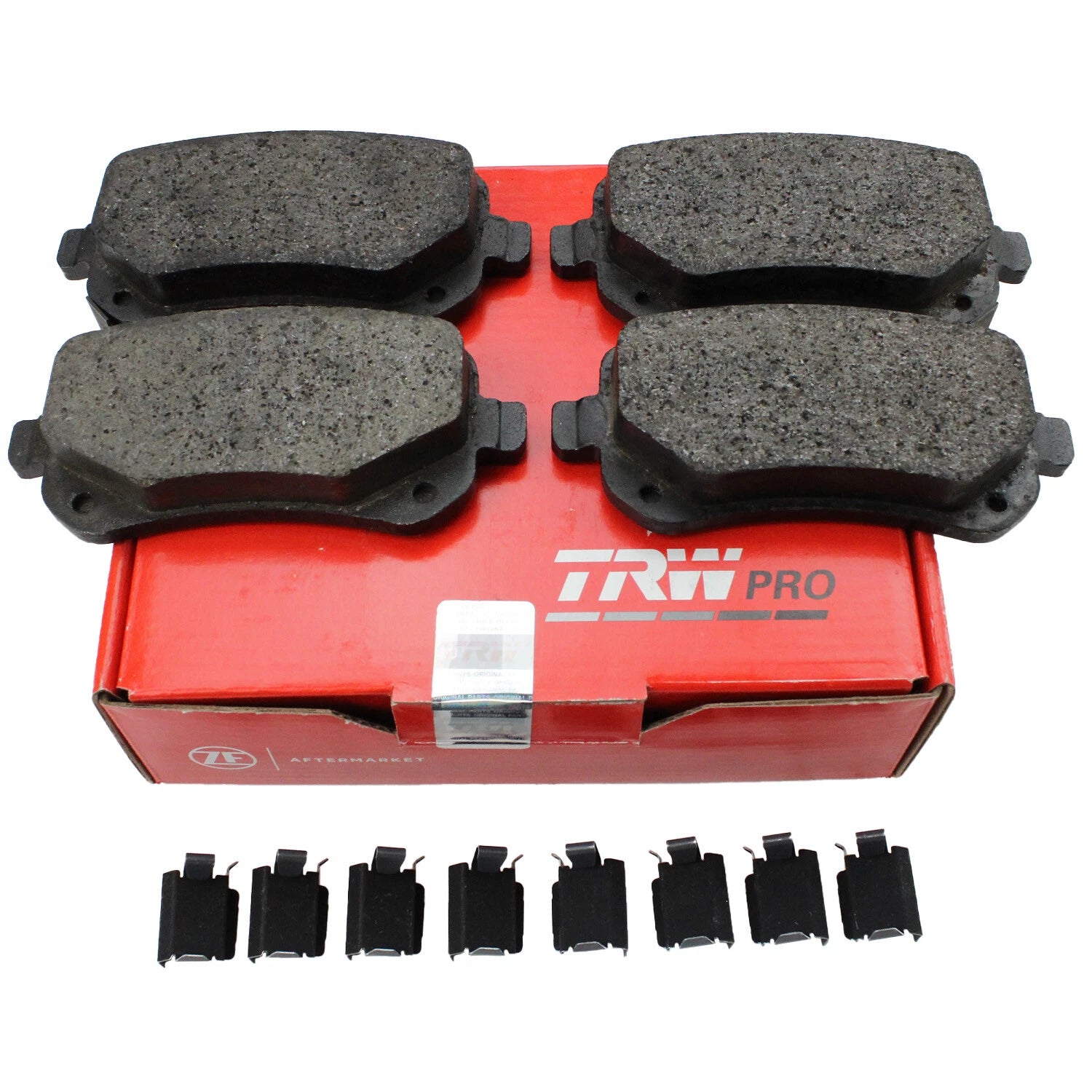Set of 4 TRW Pro Rear Ceramic Brake Pads for Town & Country Grand Caravan (2008–2016)