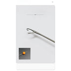Bait Needle for Carp Angling (90mm, Orange Plastic)