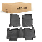 Set of 4 Black TPE Floor Mats for Toyota RAV4 (2013–2018) All Weather