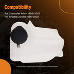 Windshield Washer Reservoir Tank for Toyota Corolla & Chevrolet Prizm (1998–2002)