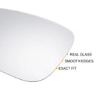 Heated Left Side Mirror Glass w/ Backing Plate for Mazda CX-5, CX-9 (2013–2021)
