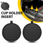 2X Center Console Cup Holder Insert for Ford F-150 (2017–2021)