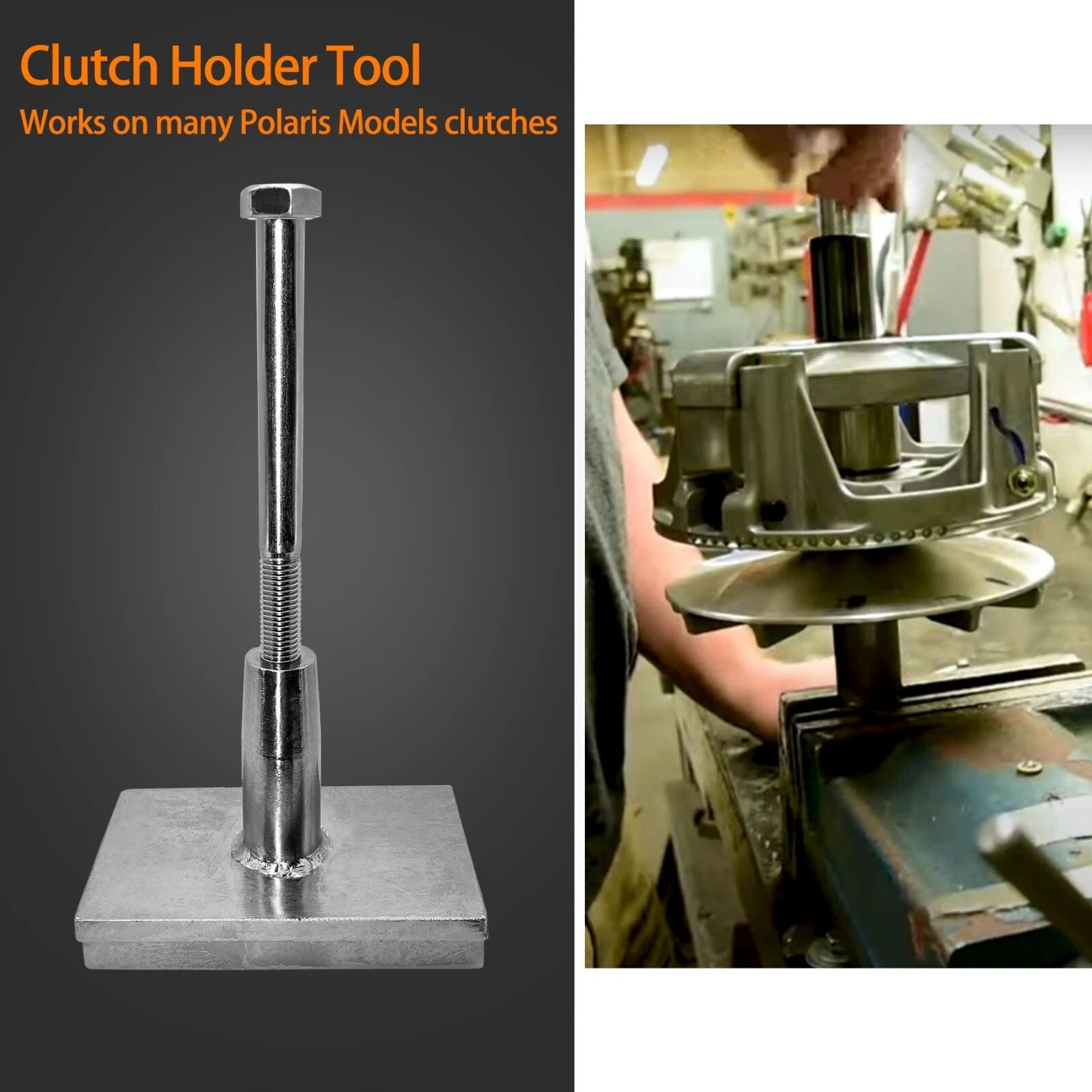 Clutch Holder Tool for Polaris RZR 1000 900 800 700 XP4 1000 General 4 (2014–2023)