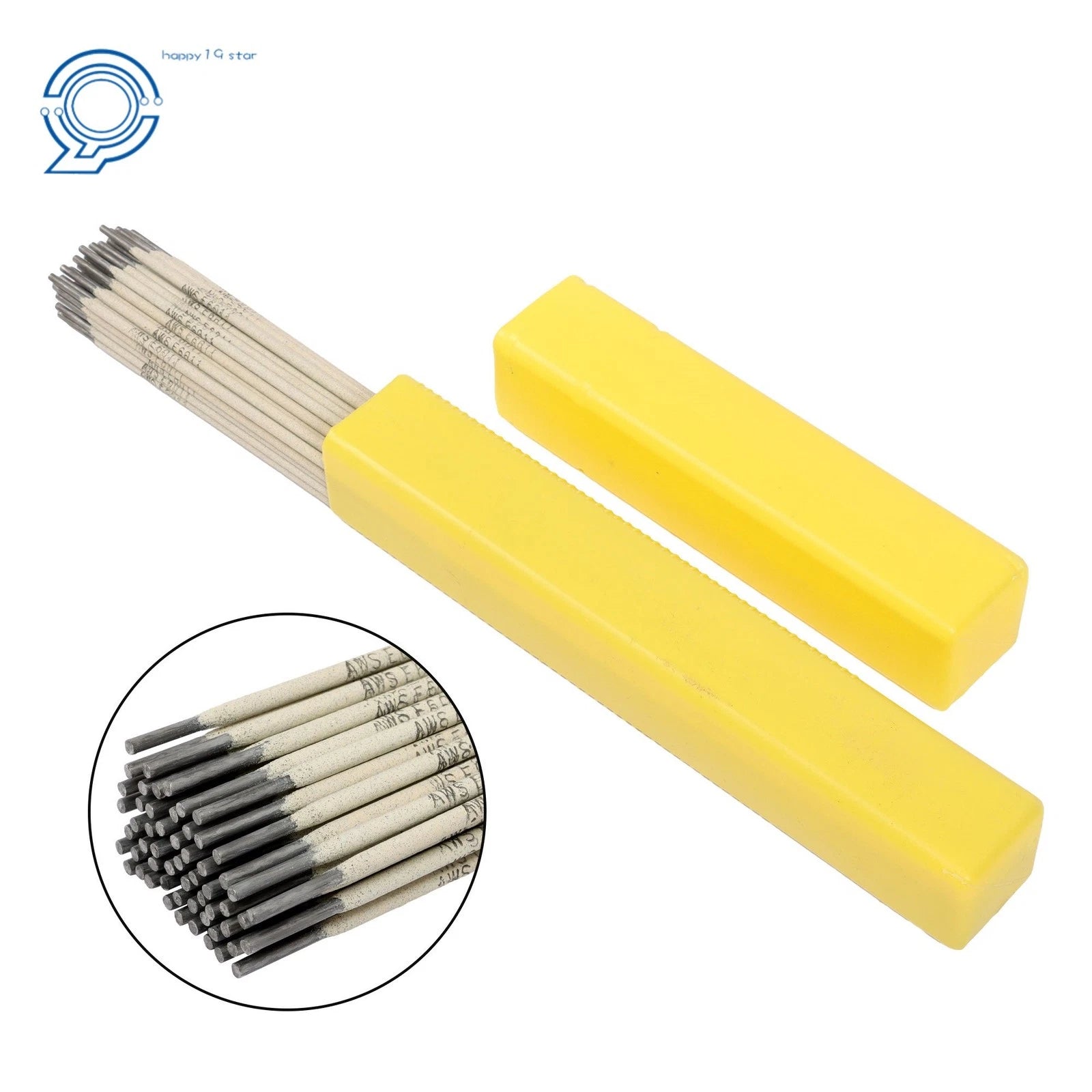 2 LBS E6011 Mild Steel Welding Rod 3/32'' Carbon Steel Electrodes