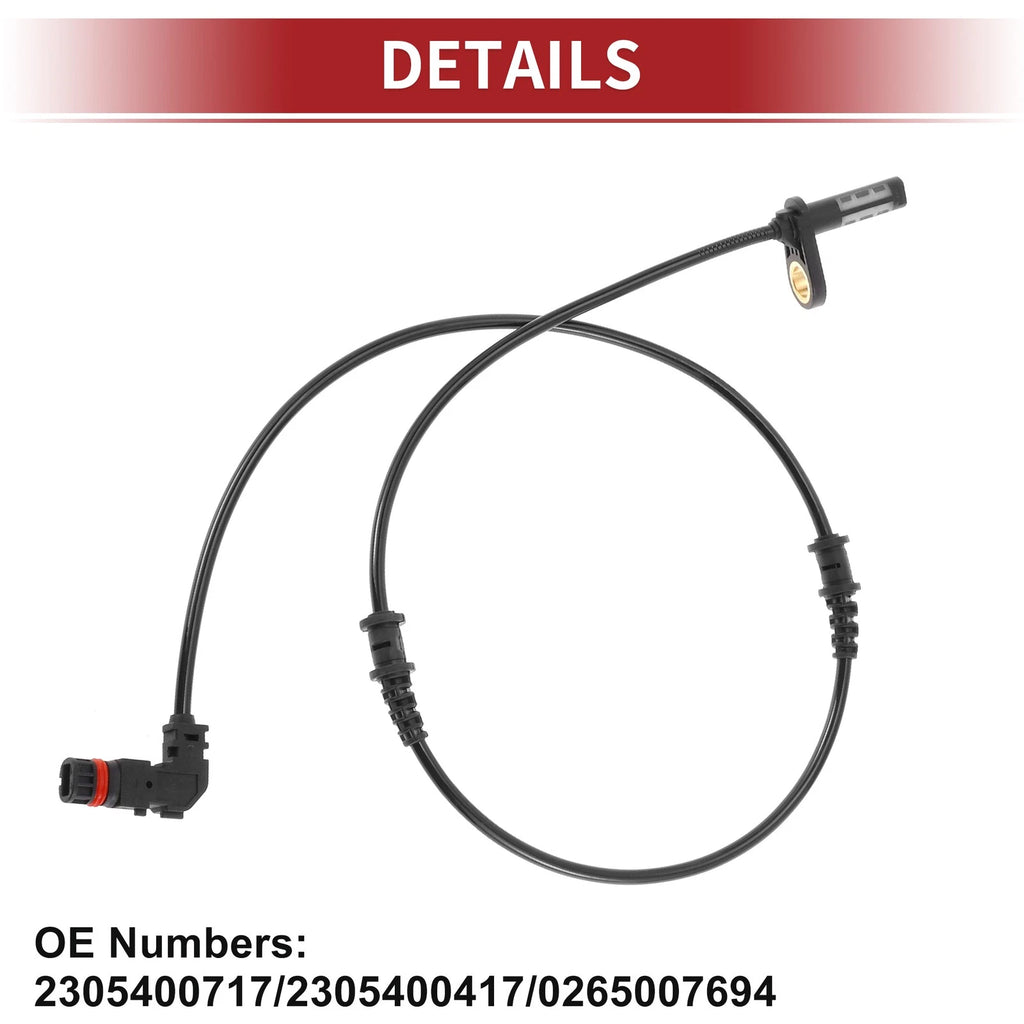 ABS Wheel Speed Sensor No. 2305400717 for Mercedes-Benz SL63 (2009–2012)