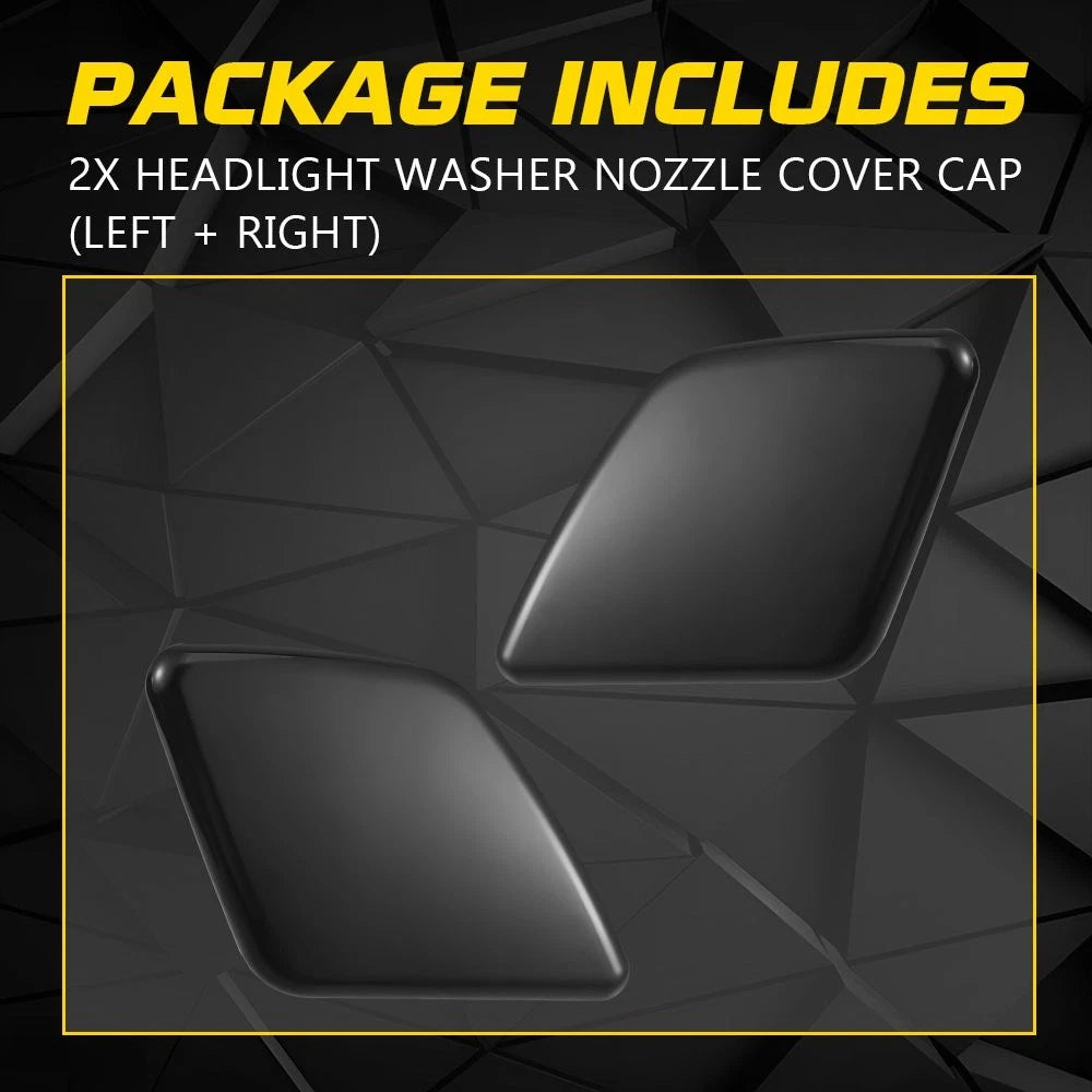 Set of 2 Headlight Washer Covers for Volvo XC90 (2007–2014)