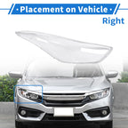 1 Pcs Headlight Lens Cover for Hyundai Elantra (2011–2016)