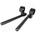 45mm Clip On Handlebar Fork Tubes for Universal Motorcycle - 3 Colors