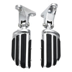 Chrome Passenger Footpeg Pegs for Harley CVO Street Road Glide (1993–2025)