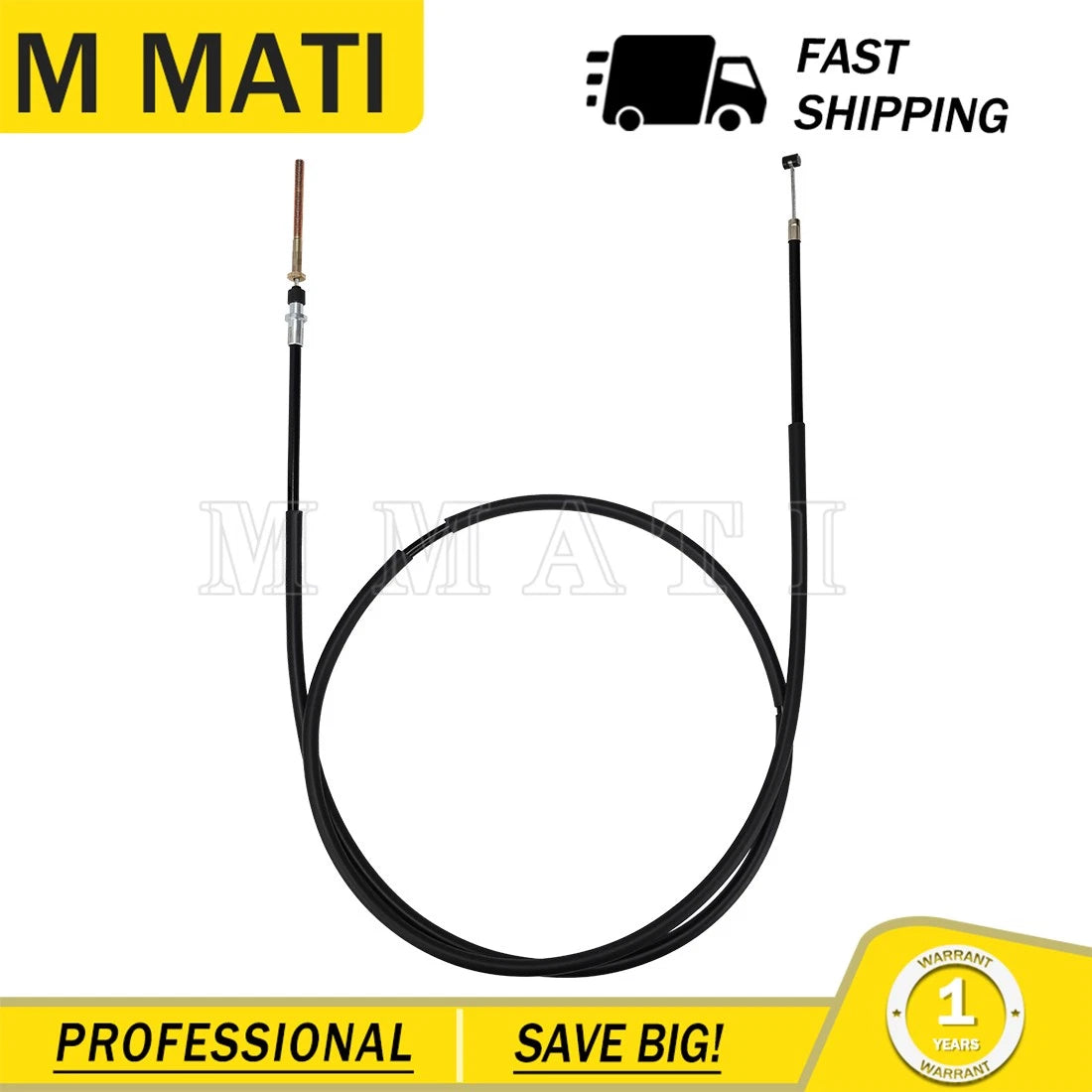 Rear Park Hand Brake Cable for Yamaha Grizzly 450 YFM450 (2008–2010) 4S2-F6341-00