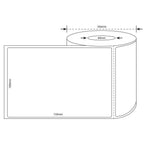 Set of 6 Direct Thermal Shipping Labels for Zebra eParcel TNT (100x150mm)
