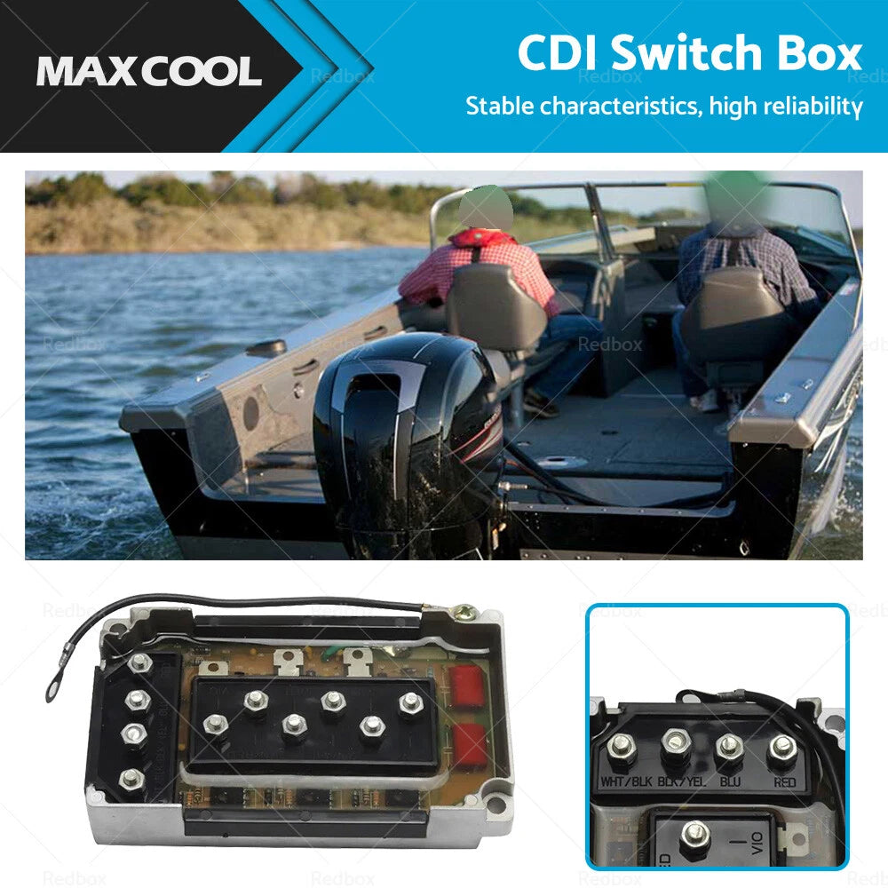 CDI Power Pack Switch Box for Mercury 3 6 Cyl (332-7778A9 A6 A12)