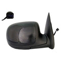 Replacement Ready to Paint Passenger Side Power Door Mirror w/Heated Glass