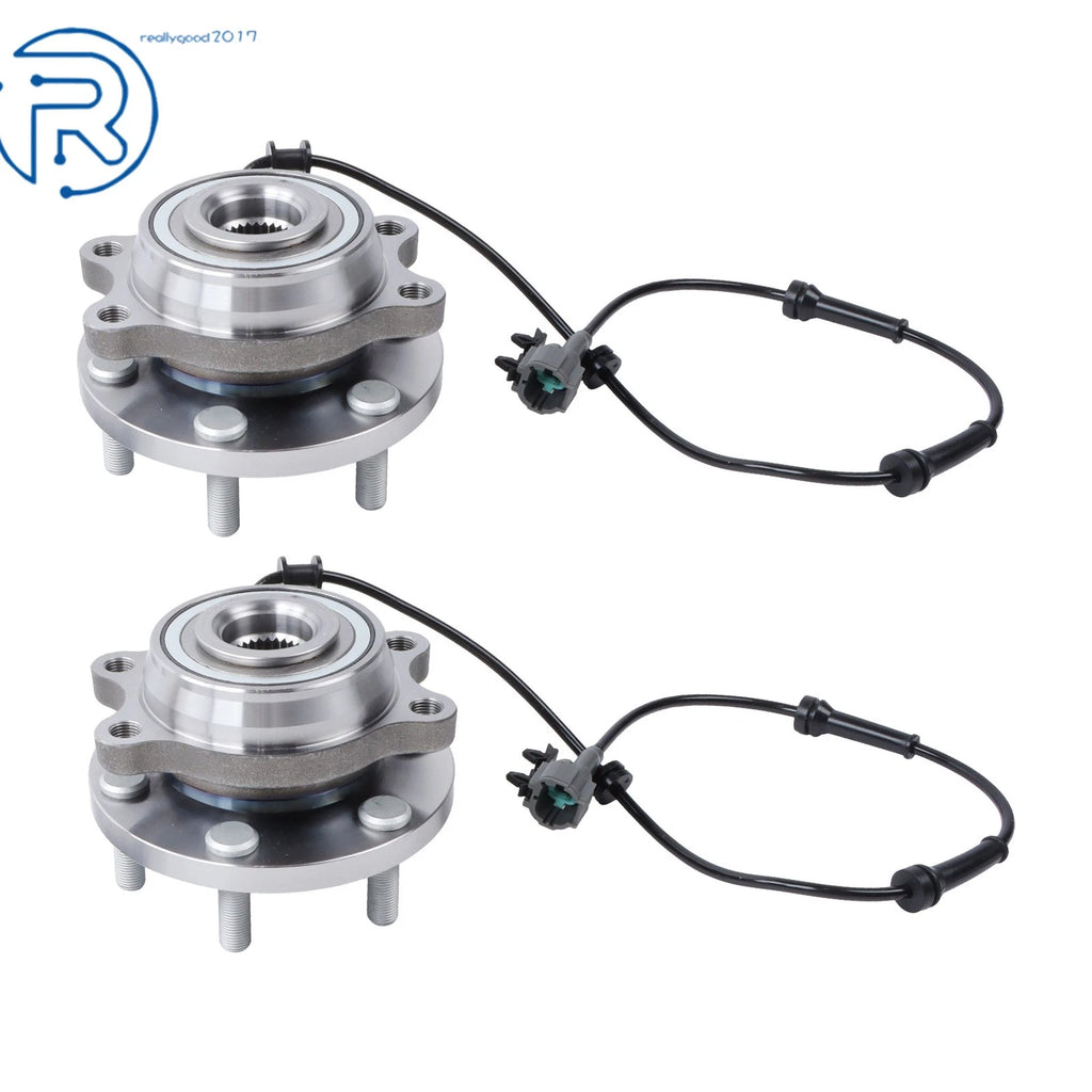 2X Wheel Hub Bearings for Nissan Frontier Pathfinder (2005–2019) 4WD