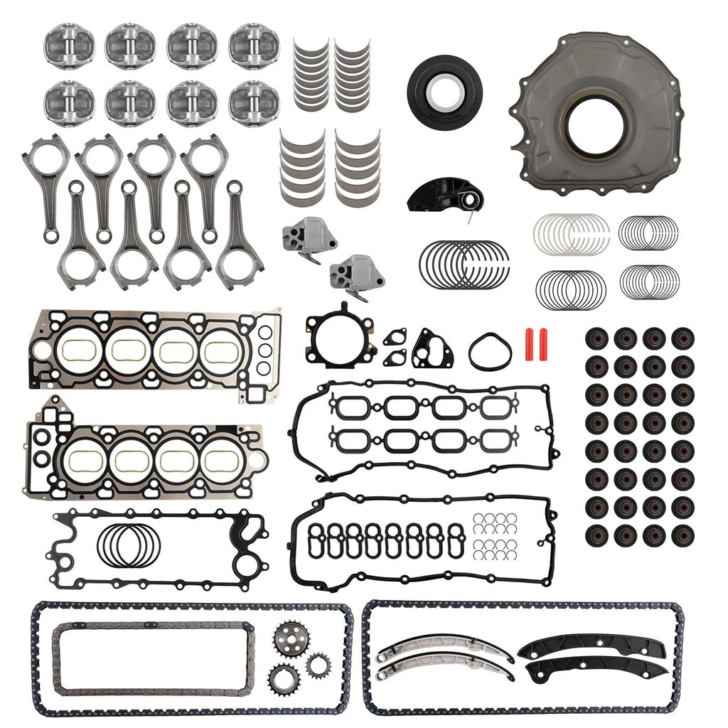 AJ133 Engine Overhaul Rebuild Kit with Rods & Timing for Jaguar Range Rover (2010–2012)