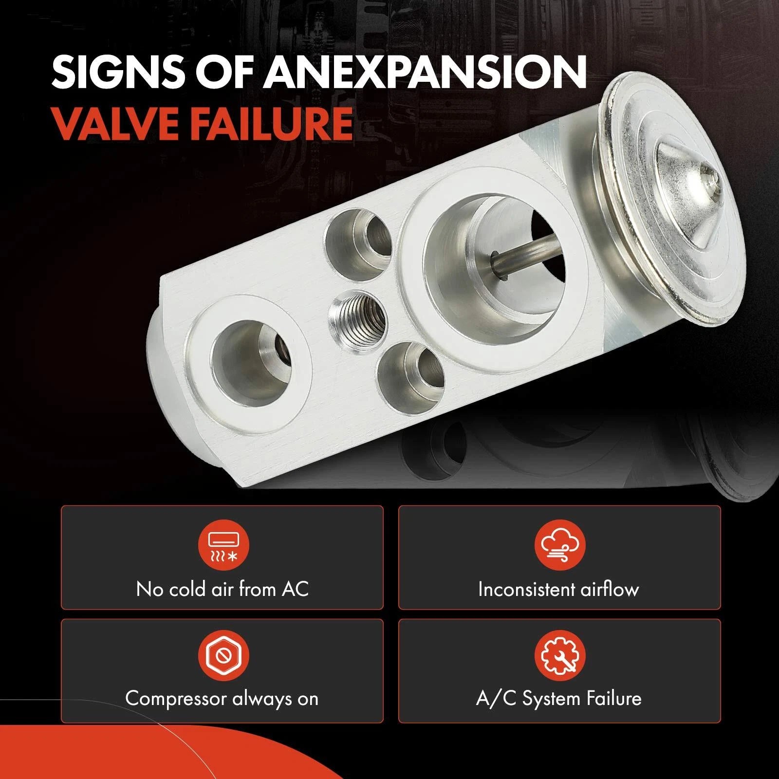 A/C Expansion Valve for Jeep Grand Cherokee (2012–2022) Dodge Durango (2013–2022)