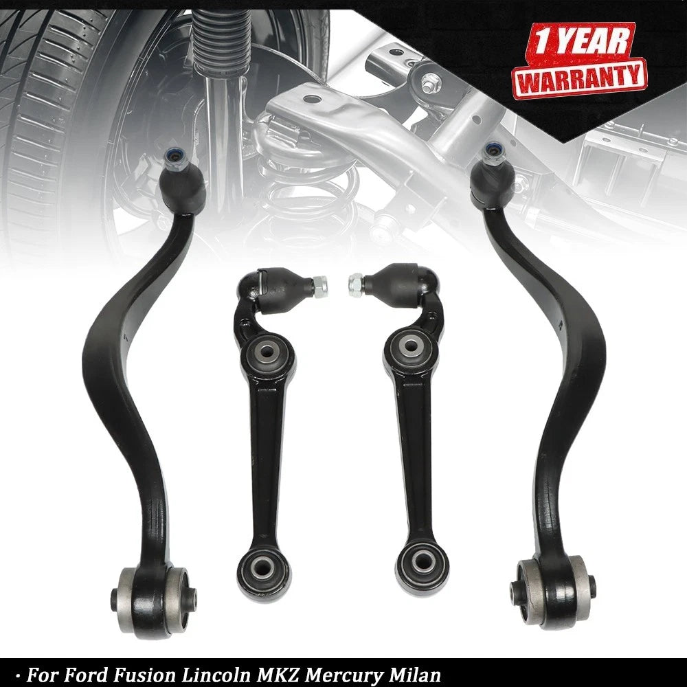 Set of 2 Front Lower Control Arms for Ford Fusion Lincoln MKZ (2006–2012)