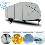 RV Cover for Travel Trailer 18'-20' (Anti-UV, Gray)