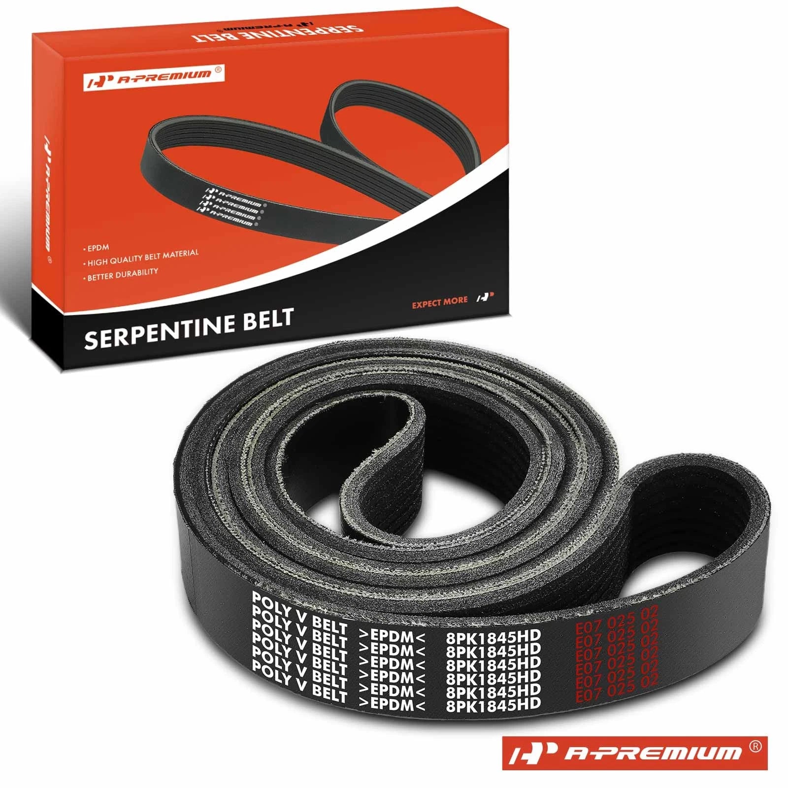 Heavy Duty Serpentine Belt for Ford F-650 F-750 (2000–2023)