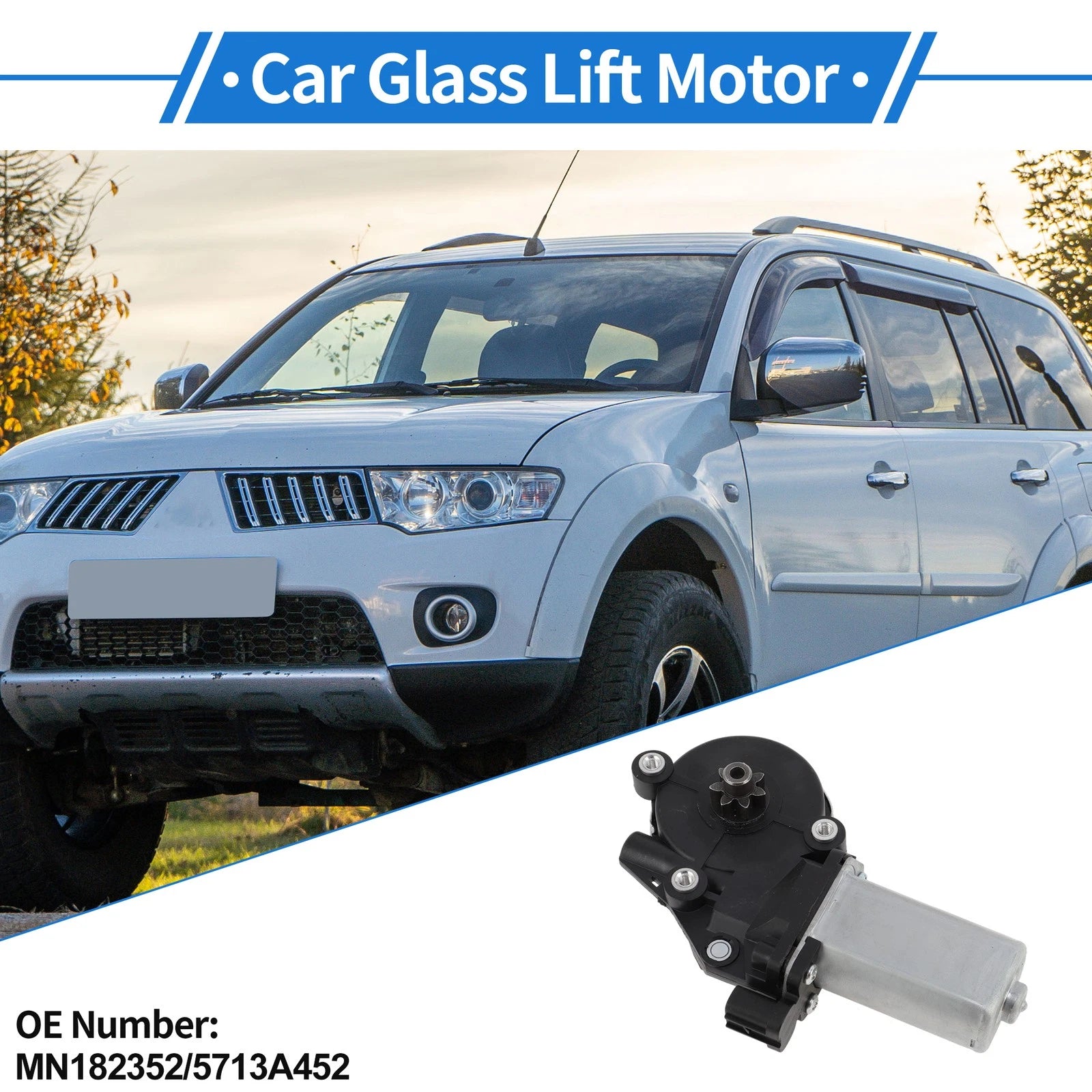 Power Window Regulator Lift Motor for Mitsubishi Pajero Sport (2008–2015)
