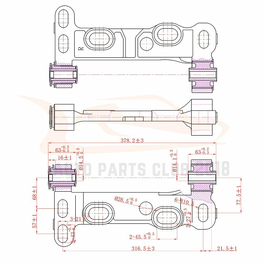 2X Front Lower Control Arms Suspension Kit for Chevy Trailblazer (2002-2009)