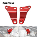 Upper Stay Mount Brackets for Honda TRX450ER (2006–2014) Red