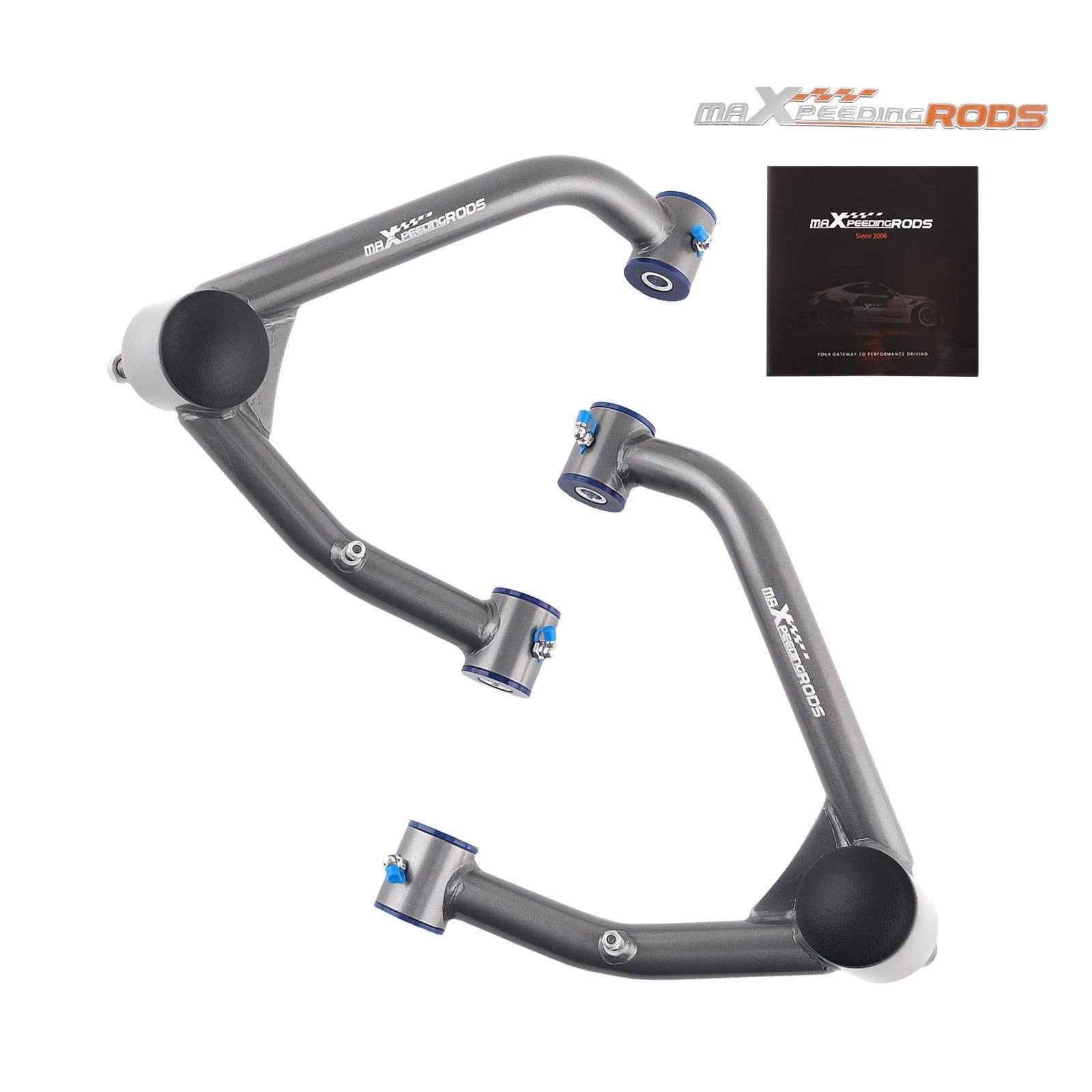 2-4" Front Lift Upper Control Arms for Silverado Sierra (2014–2018) Tahoe (2015–2020)
