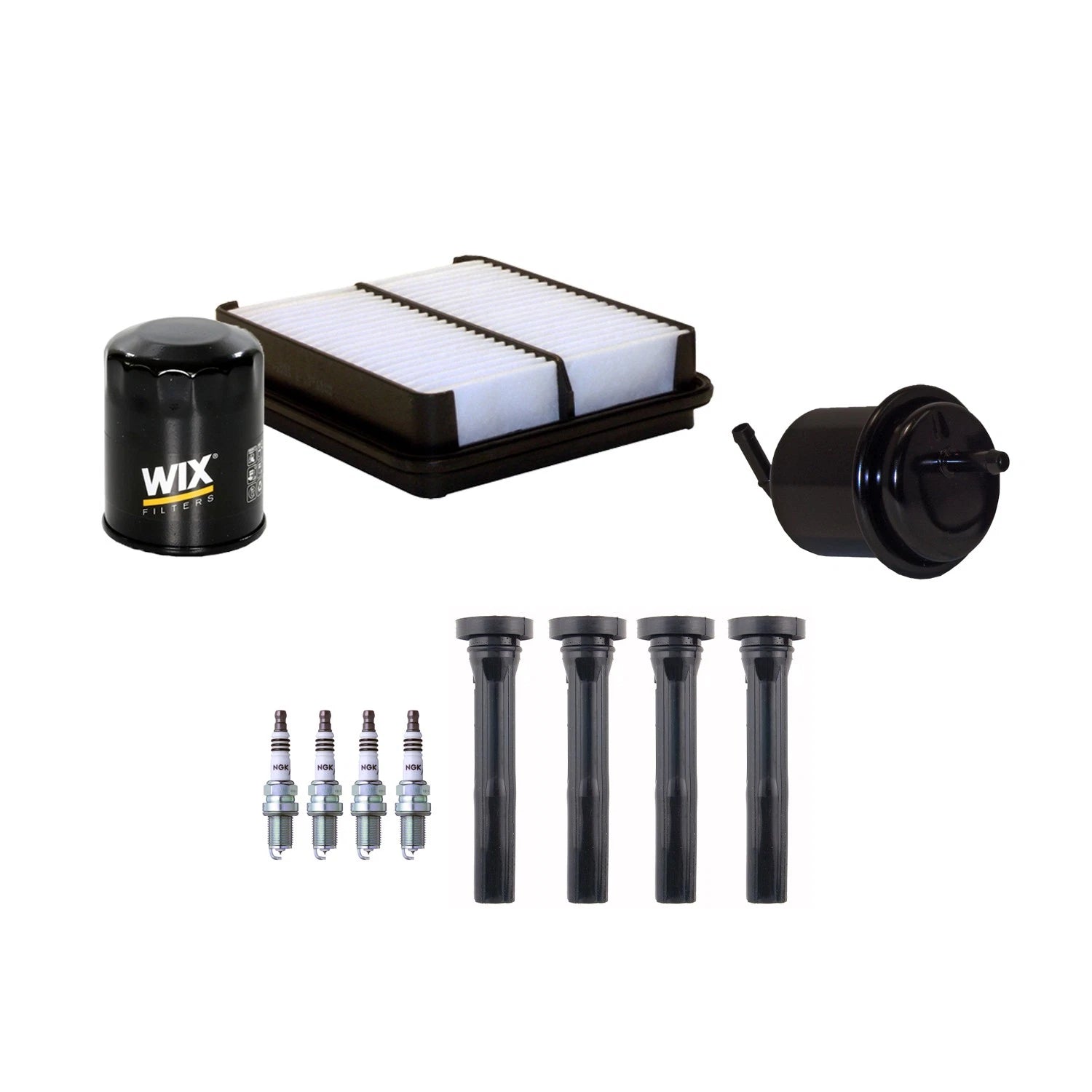 Tune Up Kit with 4 NGK Spark Plugs & Boots for Tracker Vitara (1999–2004)
