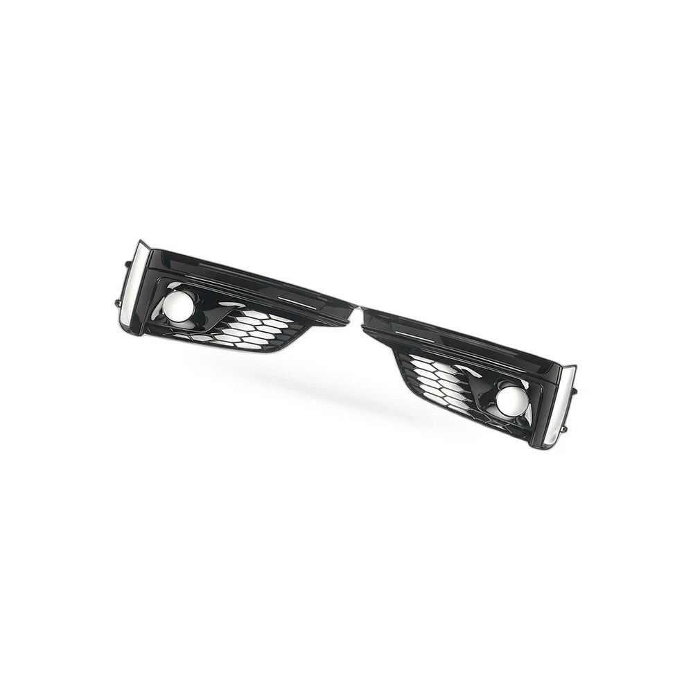 Front Bumper Lower Grille Fog Light Frame for Audi A5 S5 (2008–2017)