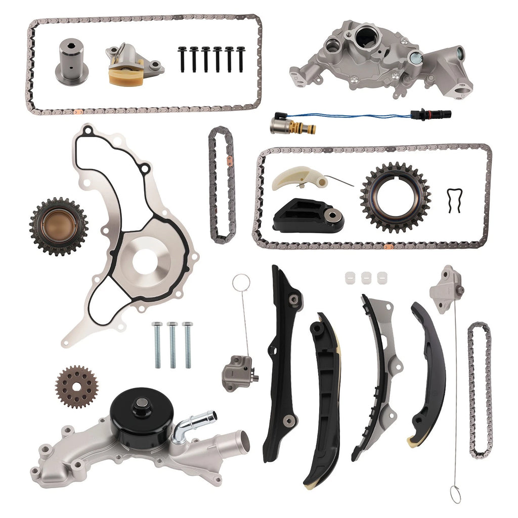 Timing Chain Kit w/ Oil Water Pump for Dodge Charger Challenger Jeep 3.6L (2011–2015)