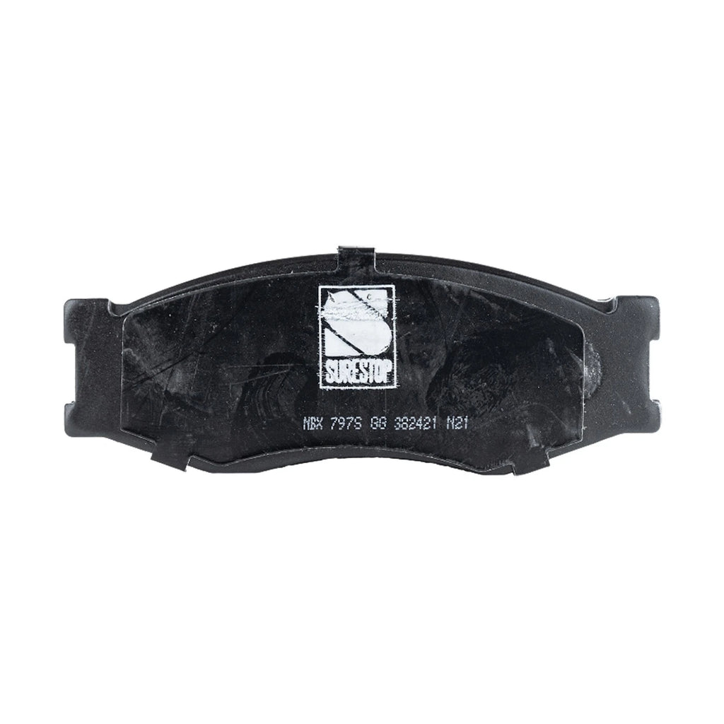 Set of 4 Brake Pads for Nissan Maxima (1985–1987)