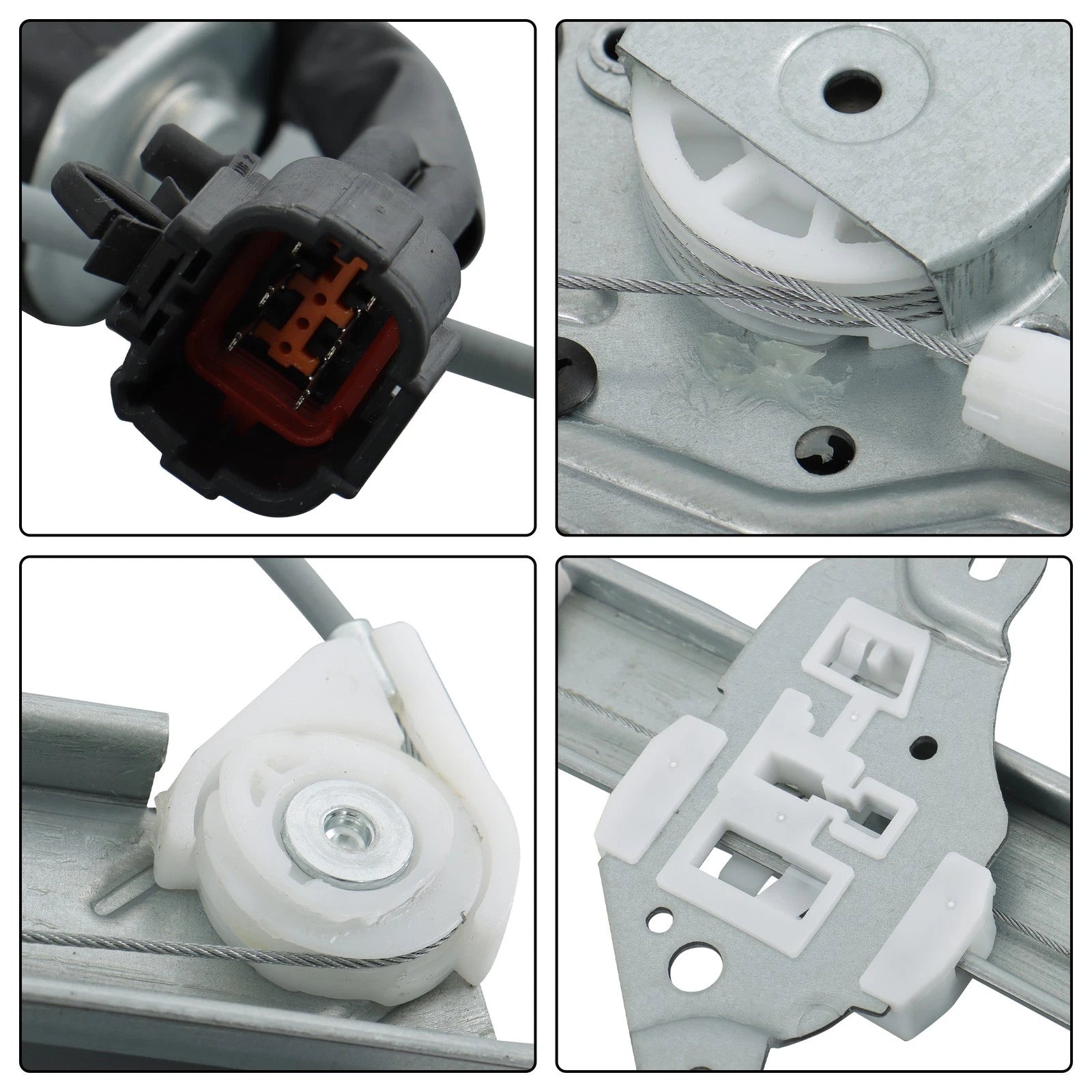 Front Left Power Window Regulator with Motor for Nissan Tiida (2007-2010)
