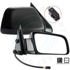 2X Power Side Mirrors for Chevy Tahoe GMC Yukon (1995–1998) Black