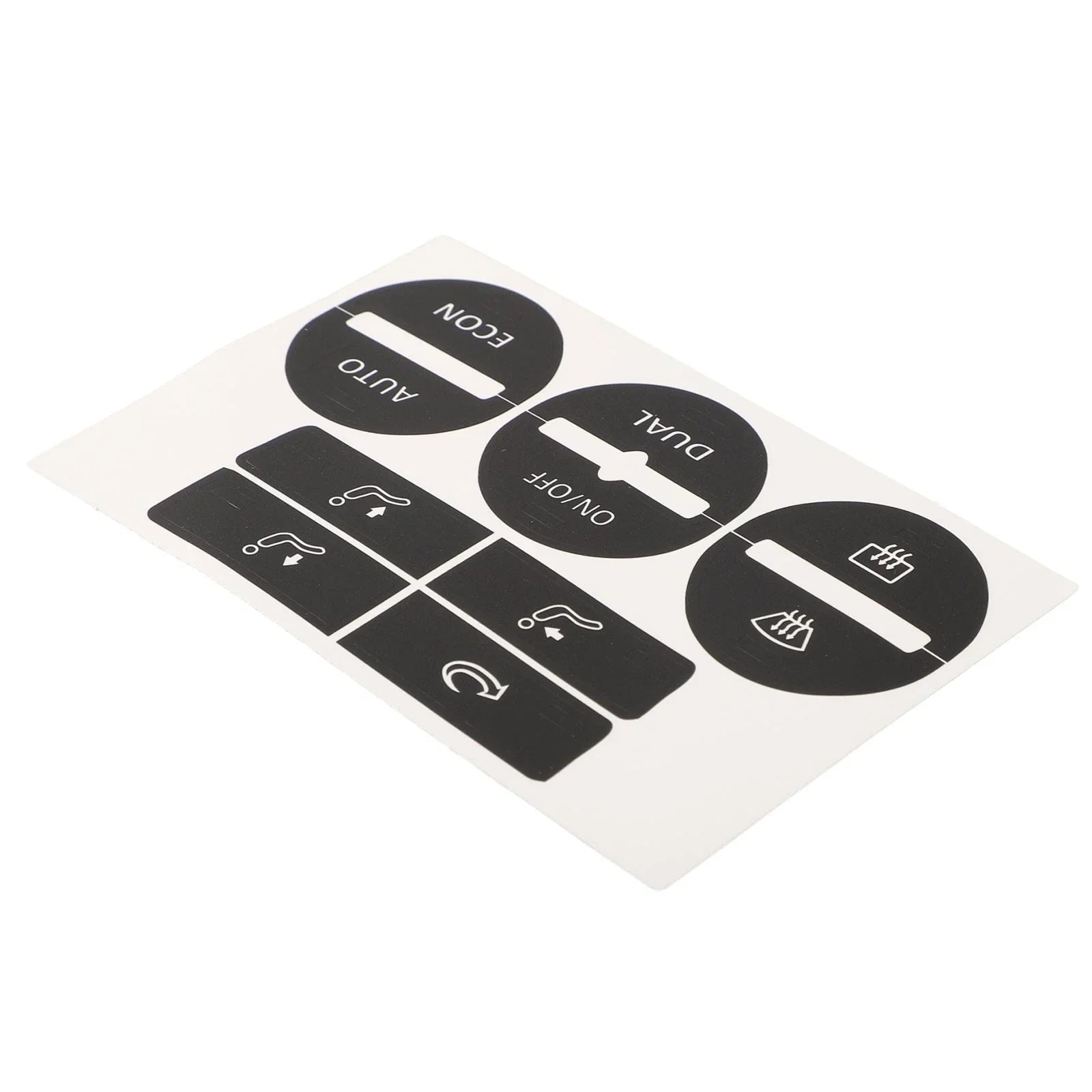 AC Button Worn Repair Decals Stickers for Volkswagen Passat (2005–2010)