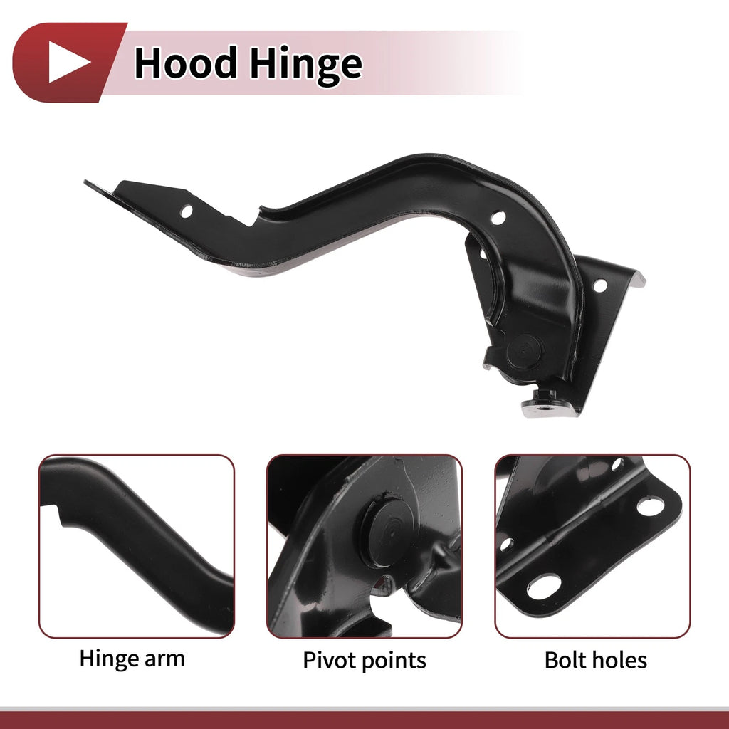 Hood Hinge for Toyota C-HR (2018) Left Side 1 pcs
